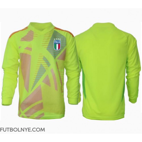 Camiseta Italia Portero Primera Equipación Eurocopa 2024 manga larga